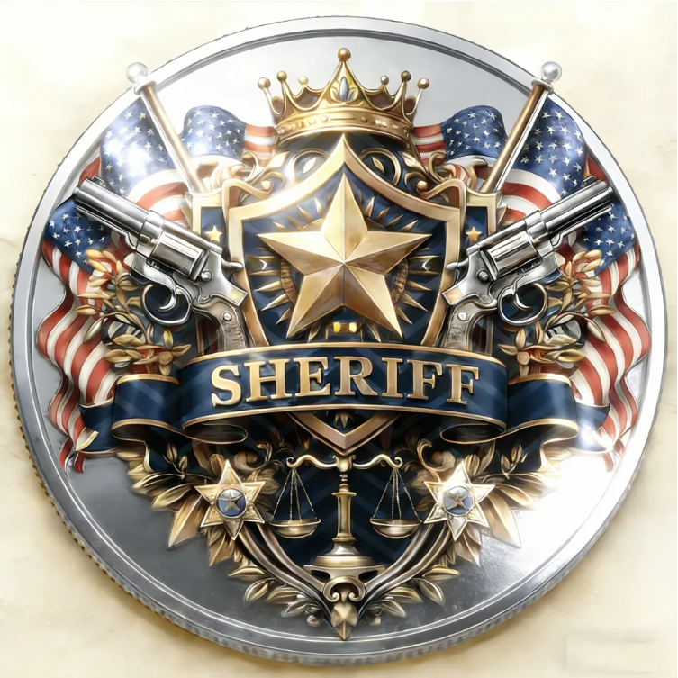 🎉Last Day 50% OFF -SHERIFF • WESTERN LAW COIN