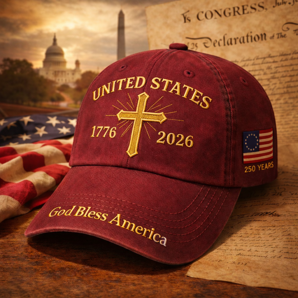 🏆Faith & Freedom 250th Dad Hat