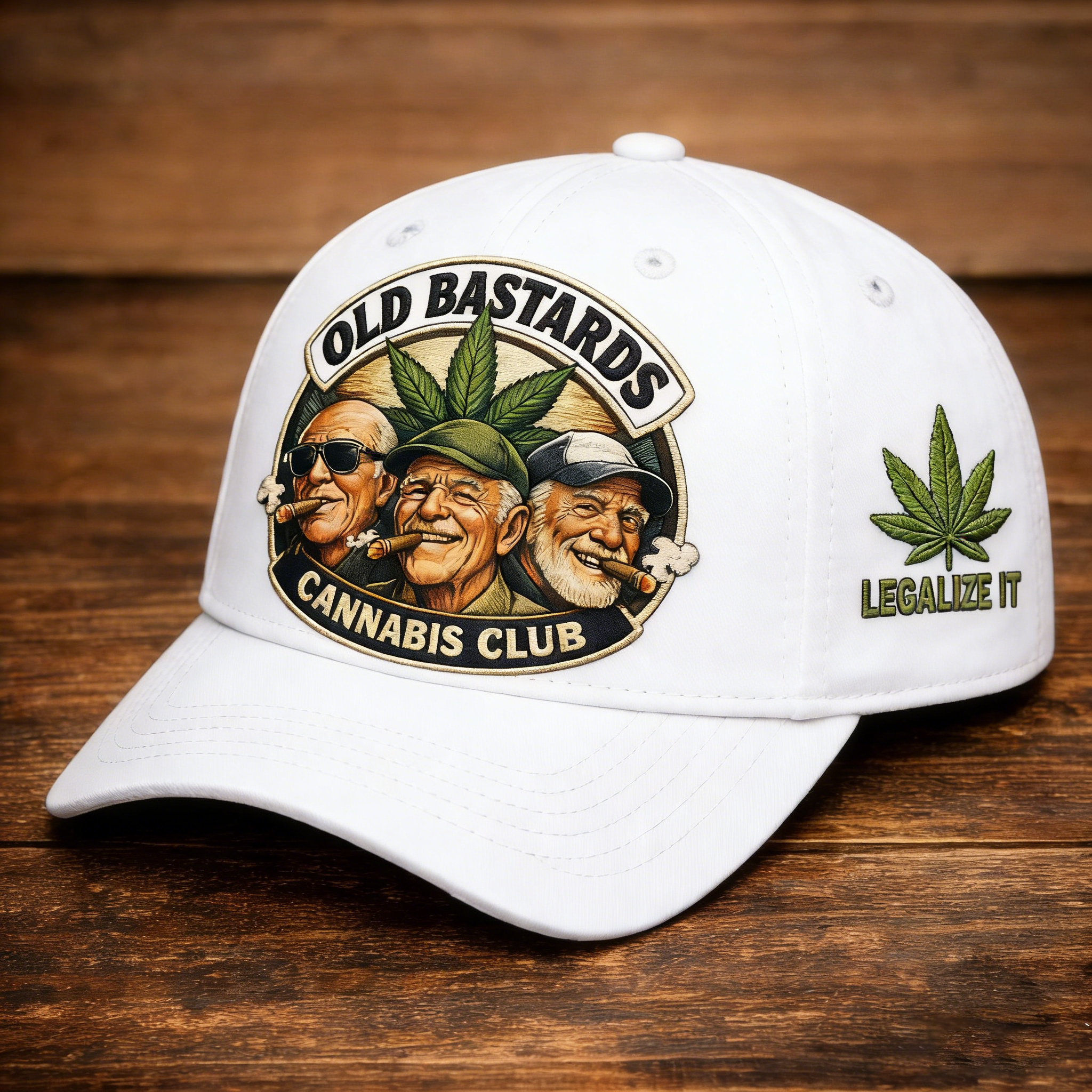 🏆Flash Sale 60% OFF - 🌿Old Bastards Cannabis Club Cap