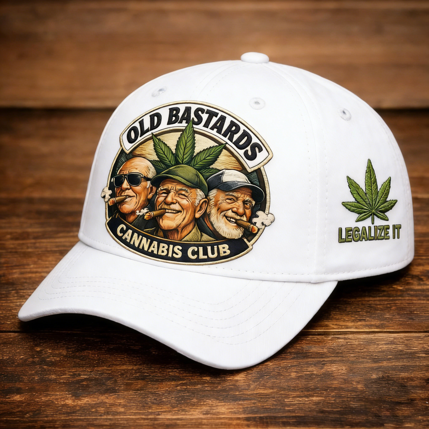 🏆Flash Sale 60% OFF - 🌿Old Bastards Cannabis Club Cap