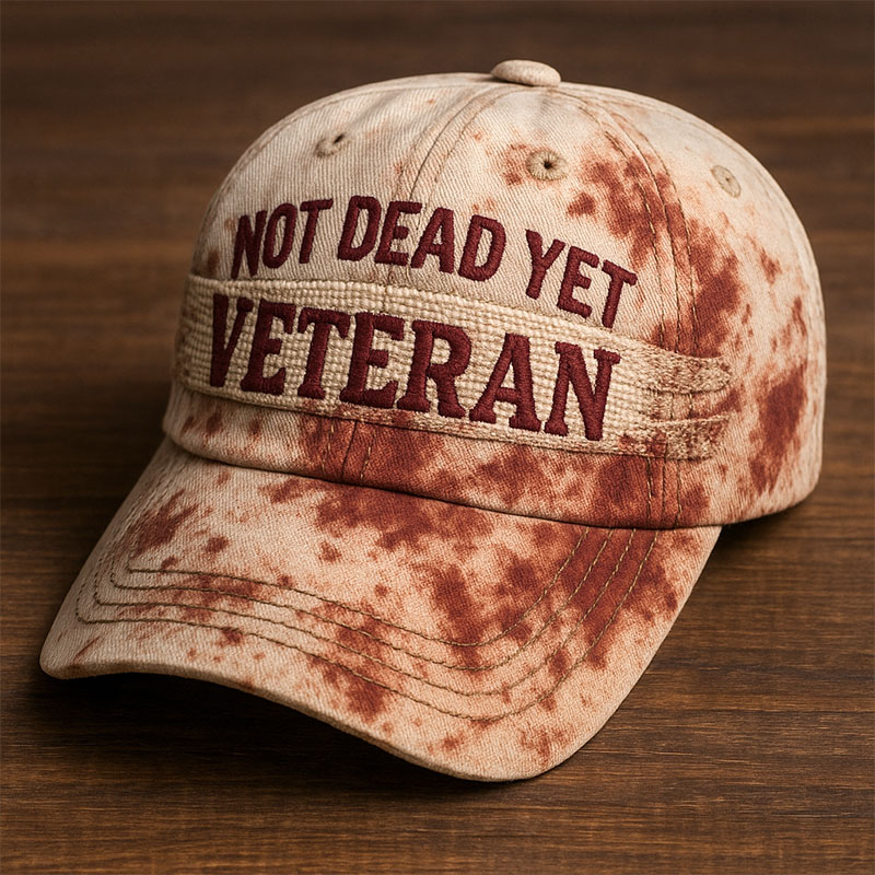 Veteran Printed Casual Hat