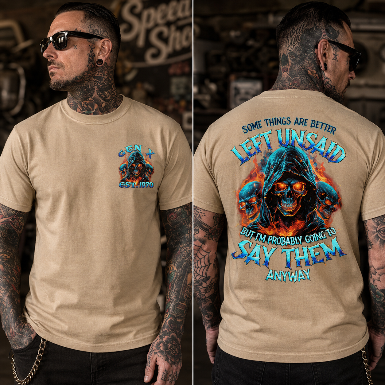 Some Things Are Better Left Unsaid Custom Year T-shirt