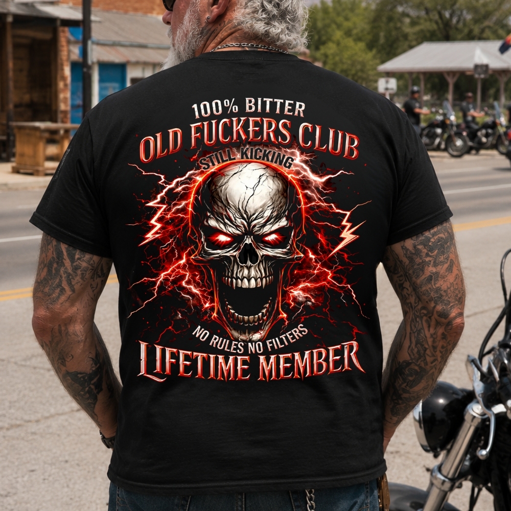 Old Fuckers ClubTM Custom Year T-Shirt – Lifetime Member Personalized EST. Year Tee