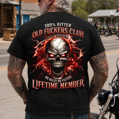 Old Fuckers ClubTM Custom Year T-Shirt – Lifetime Member Personalized EST. Year Tee