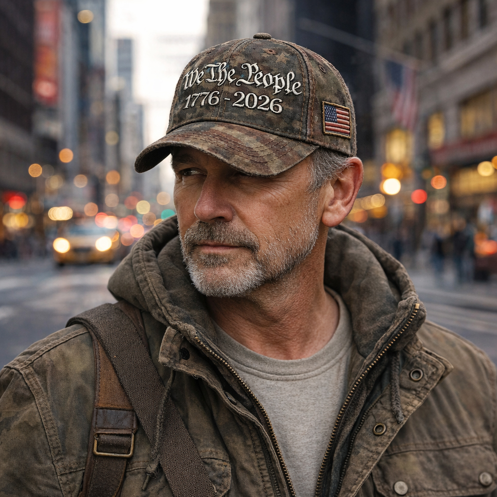 🏆Flash Sale 49% OFF - 🇺🇸 We The People – 1776–2026 Patriotic Commemorative Cap