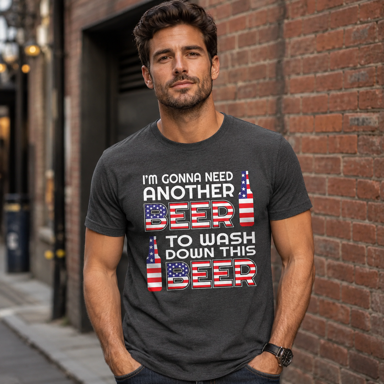 I'M Gonna Need Another Beer To Wash Down This Beer  Classic T-shirt