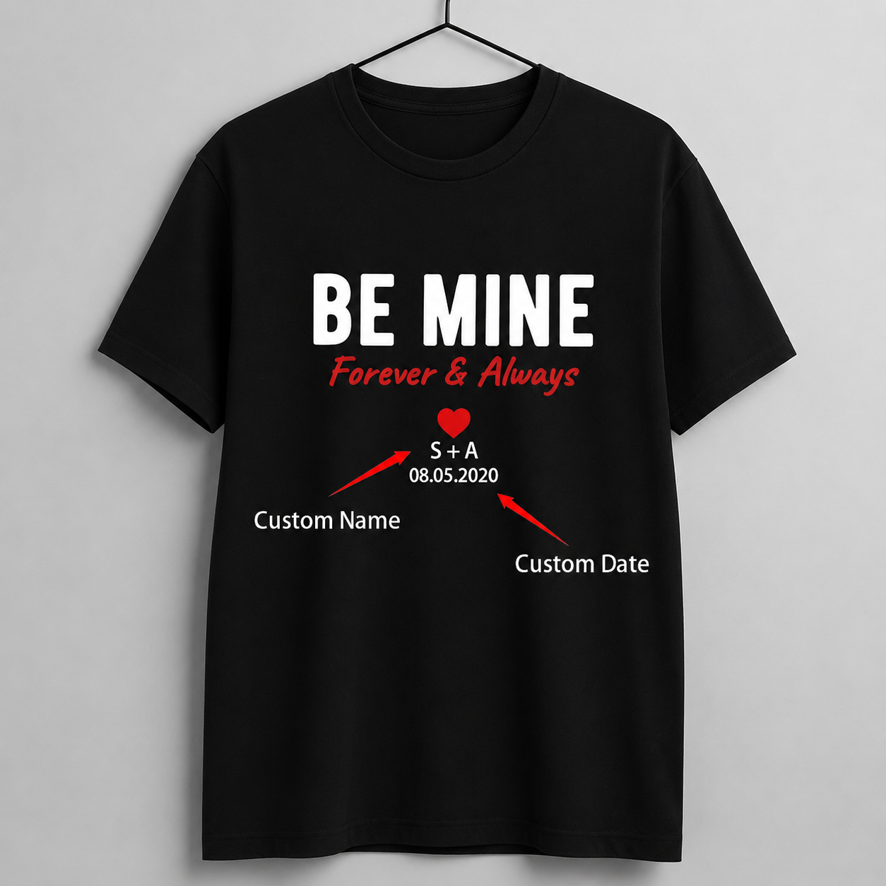 🖤 The "Forever & Always" Custom Commitment Tees 🖤