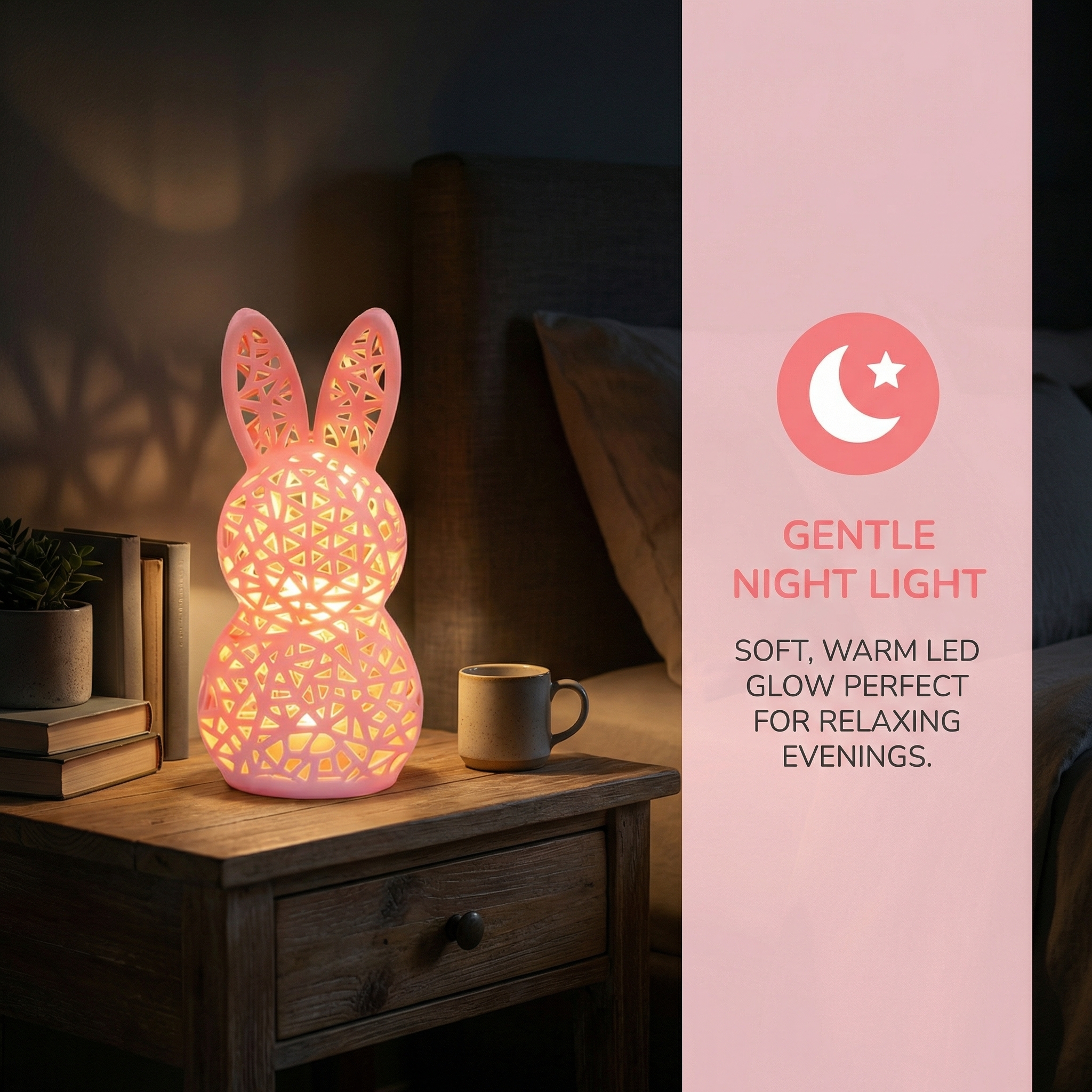 Easter Bunny LED Tabletop Lights Decorations