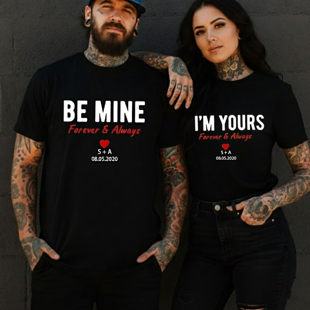 🖤 The "Forever & Always" Custom Commitment Tees 🖤