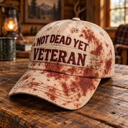 Veteran Printed Casual Hat