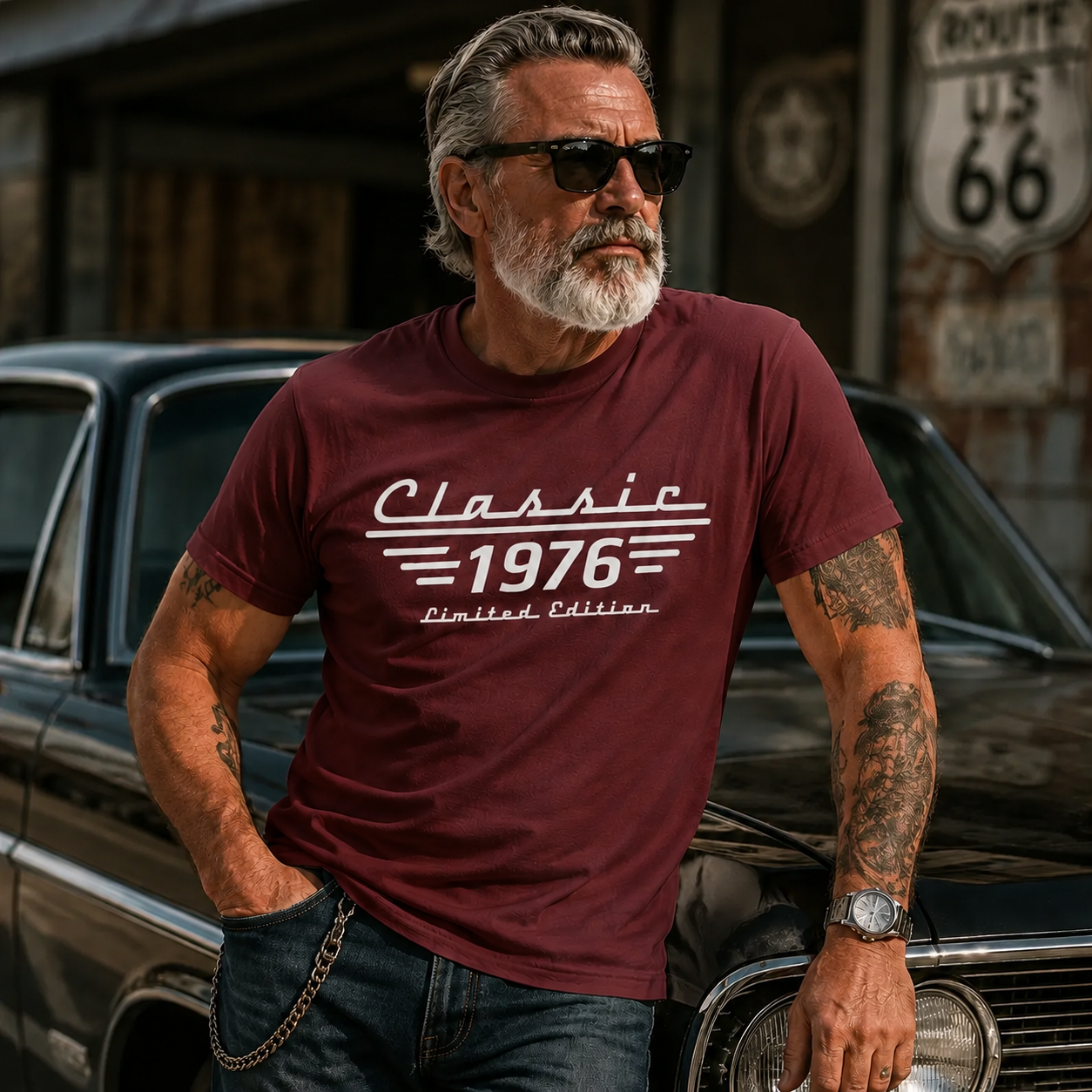 Custom T-shirt- Personalized Father's Day Birthday Gifts For Dad, Grandpa, Family, Yourself - Just A Little Iconic
