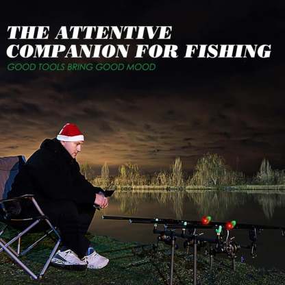 Last Day 50% OFF🔥Fishing Bite Alarm with LED Light🎣