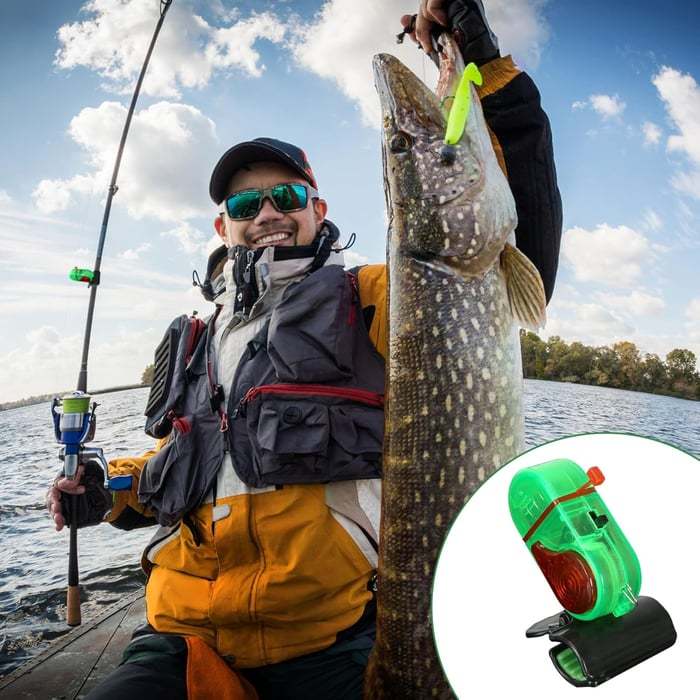 Last Day 50% OFF🔥Fishing Bite Alarm with LED Light🎣