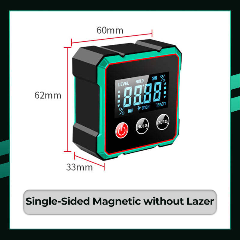 🎁🎁2025 Hot Sale 50% OFF💥Magnetic Digital Angle Finder with Electronic Laser