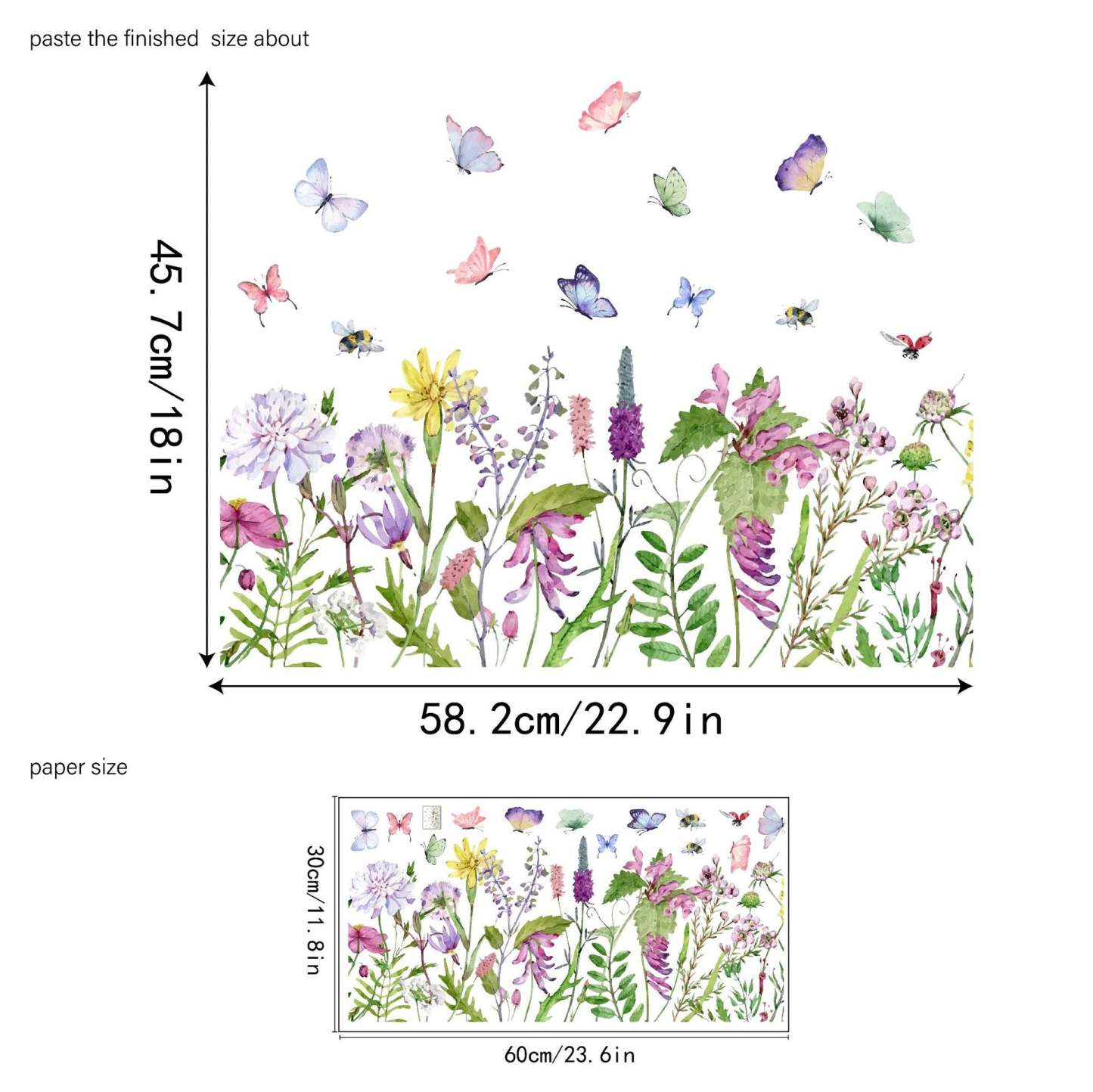 ✨LAST DAY: 49% OFF! - 💐Colorful Floral Bouquet Window Sticker🖼️(Cut to size freely)