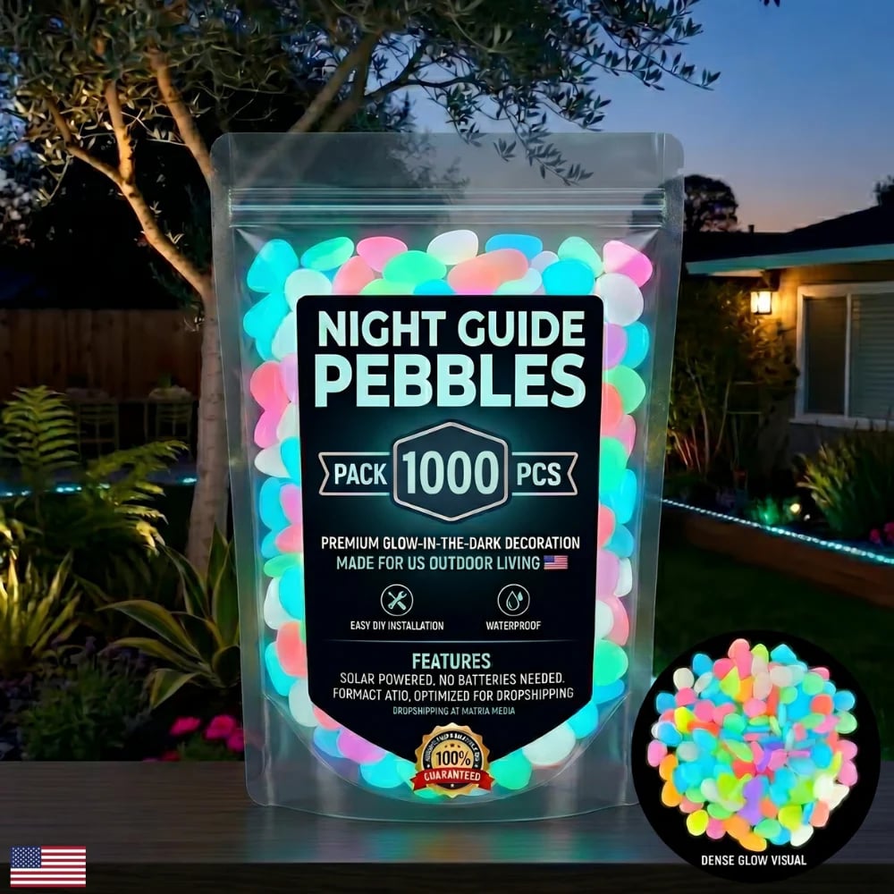 ✨Last Day 50% Off✨🌈Colorful Glow-in-the-Dark Garden Stones