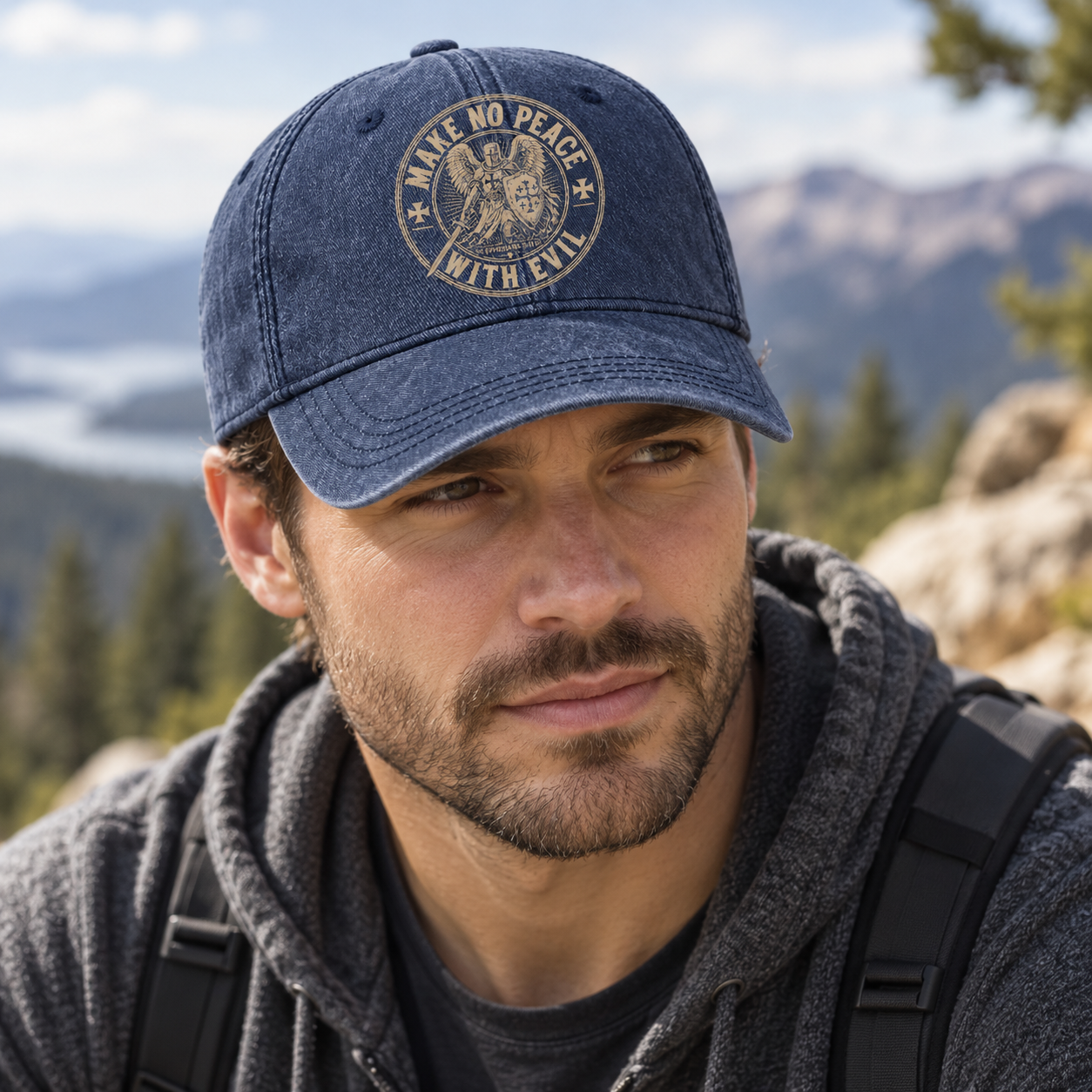 Vintage Washed Baseball Cap for Men