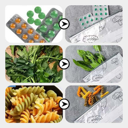 🔥Global bestseller🍗 Limited time offer! Buy 3 get 2 free🥦Reusable Aluminum Foil Sealable Storage Bags