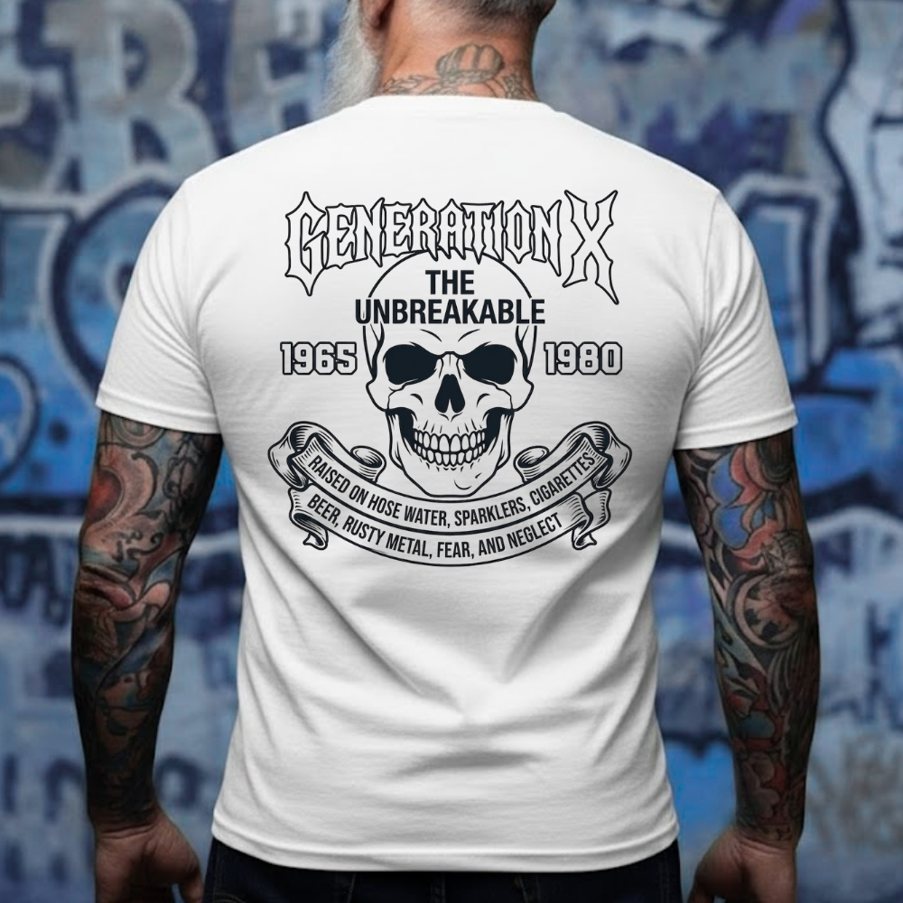 Generation X The Unbreakable T-shirt Washed T-shirt Sweatshirt