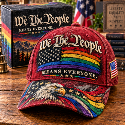 🌈We The People Means Everyone Baseball Cap