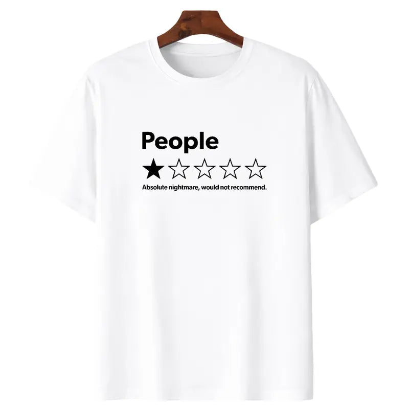 1 Star Review – Absolute Would T-Shirt – Funny Unisex 100% Cotton Tee