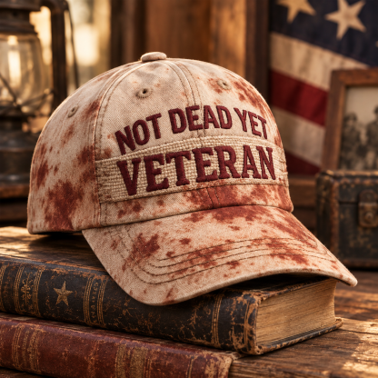 Veteran Printed Casual Hat