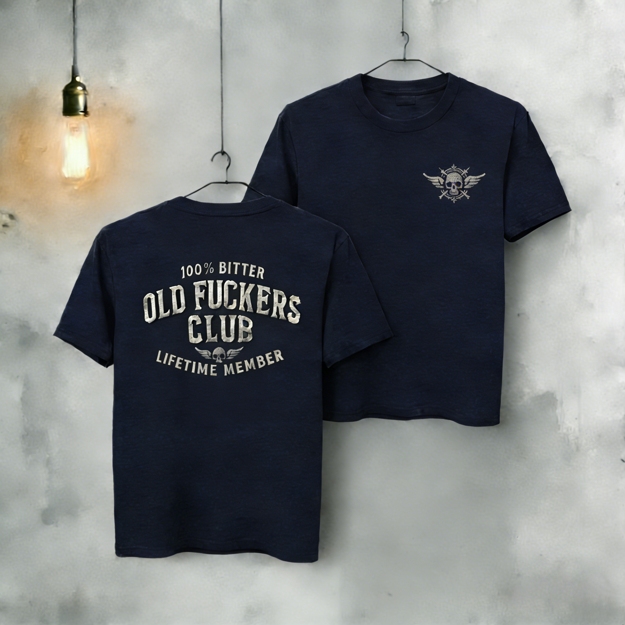 100% Bitter Old F***rs Club Lifetime Member T-shirt