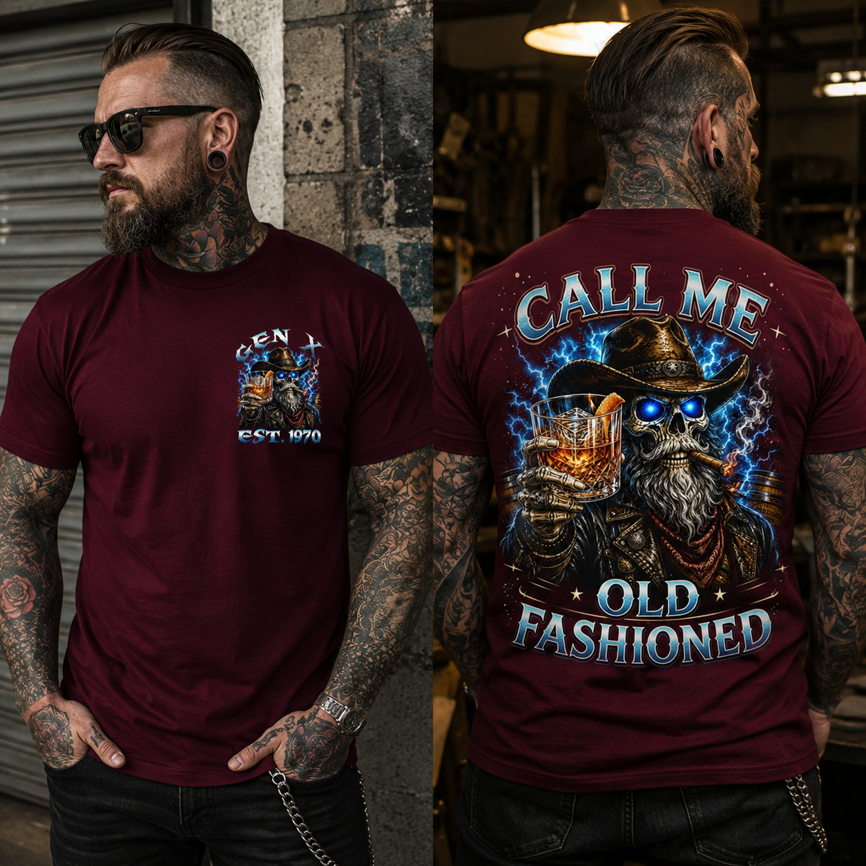 Call Me Old Fashioned Custom Year T-shirt