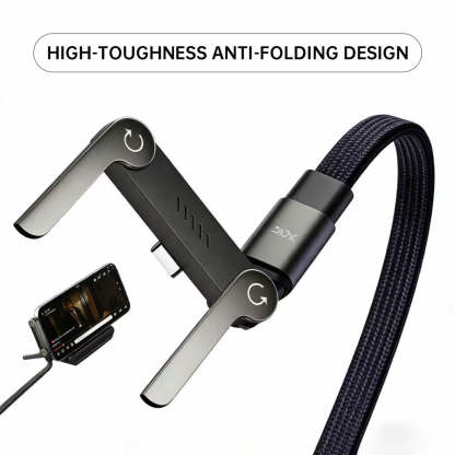 Invisible Fast-Charging Cable With Stand