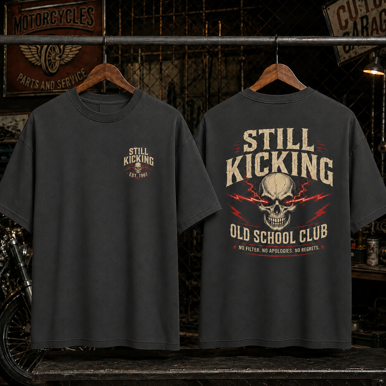 STILL KICKINGTM Custom Year Shirt | Old School Club