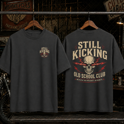 STILL KICKINGTM Custom Year Shirt | Old School Club