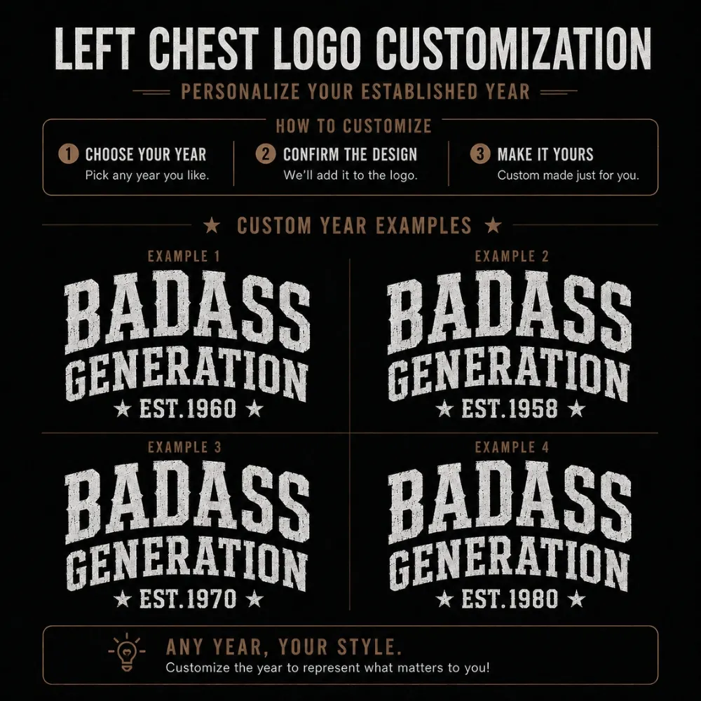 Badass Generation Custom Year T-Shirt – Walk The Walk Skull Graphic Tee