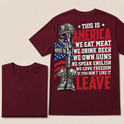 My Give A Damn Is Broken Beach Retro T-Shirt