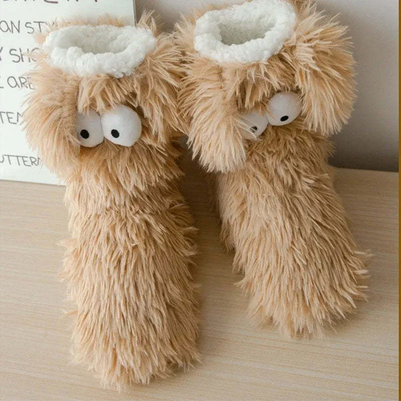 🧦 Cozy Plush Slipper Socks | Warm Fleece Anti-Slip for Cozy Winter Days At Home❄️