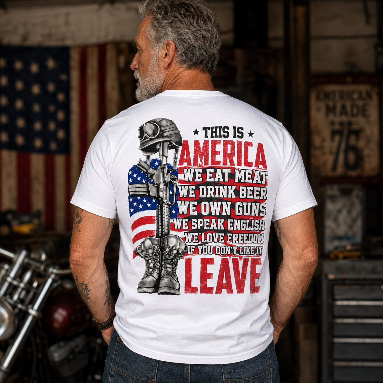 My Give A Damn Is Broken Beach Retro T-Shirt