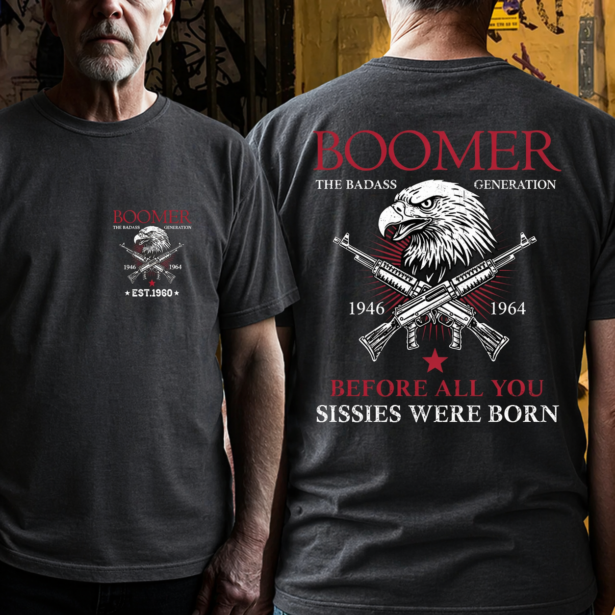 🦅 BOOMER | THE BADASS GENERATION T-Shirt