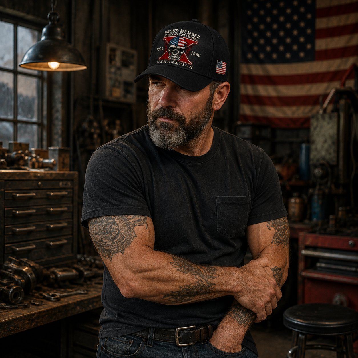 Gen X Skull Cap