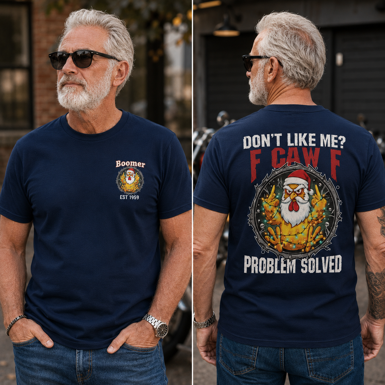 F-CAW-F Christmas Boomer Gen X T-shirt Sweatshirt