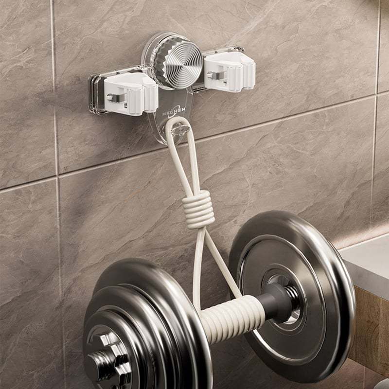 💥Broom Holder Mop Hanger - No Drilling Required, Saving Space