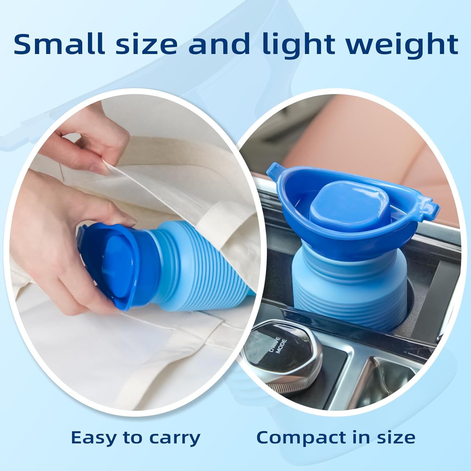 🏆 55K+ SOLD! 🌿🚻Portable Car Urinal – Perfect for Emergencies, Travel & Outdoor Use 🏕️