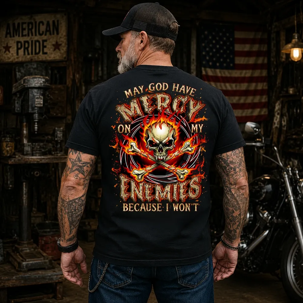 Hard To Kill  May God Have Mercy On My Enemies Personalized Year T-Shirt