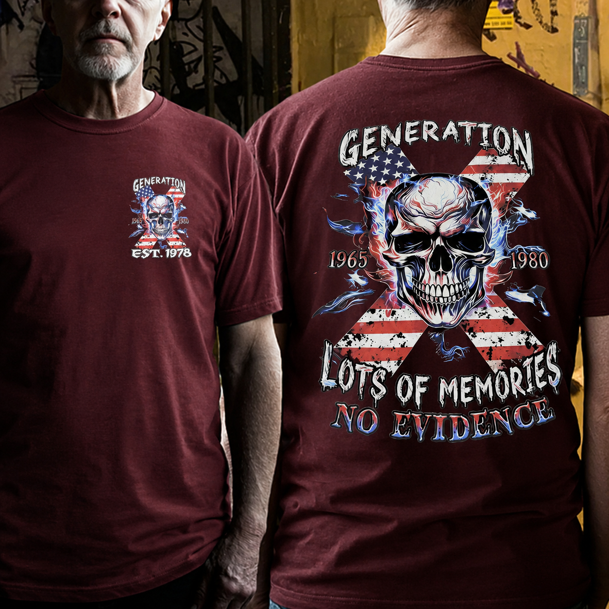 Tribute to Gen X—Lost Of Memories No EVidence