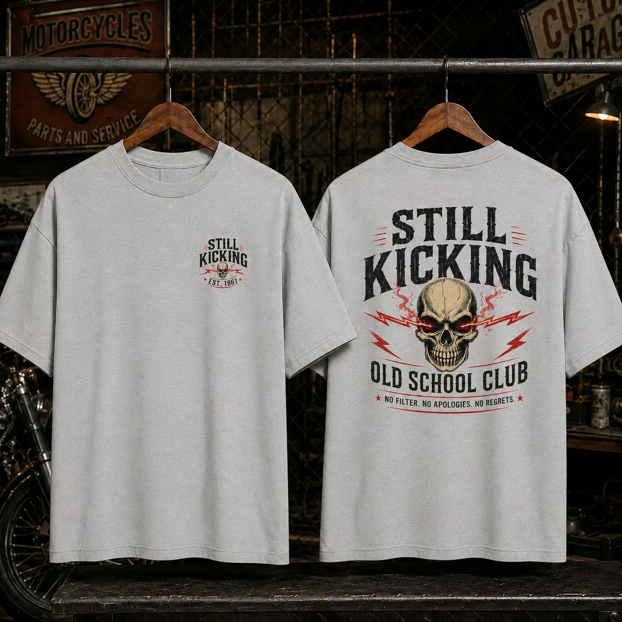 STILL KICKINGTM Custom Year Shirt | Old School Club
