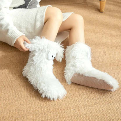 🧦 Cozy Plush Slipper Socks | Warm Fleece Anti-Slip for Cozy Winter Days At Home❄️