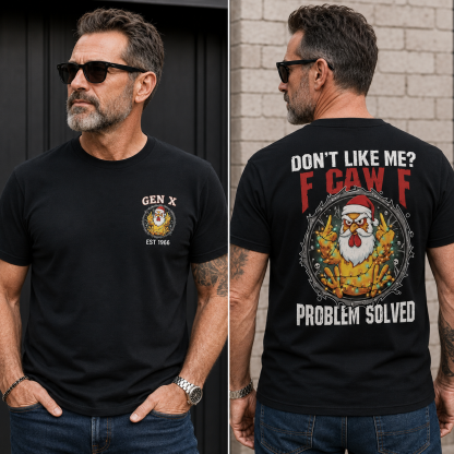 F-CAW-F Christmas Boomer Gen X T-shirt Sweatshirt