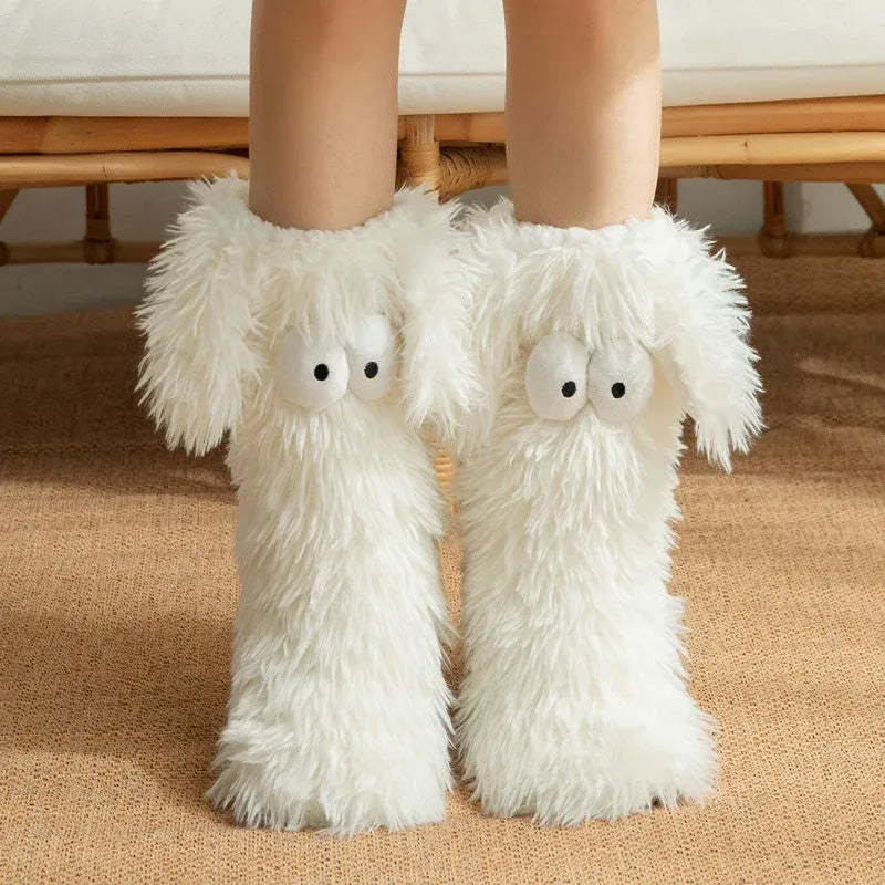 🧦 Cozy Plush Slipper Socks | Warm Fleece Anti-Slip for Cozy Winter Days At Home❄️