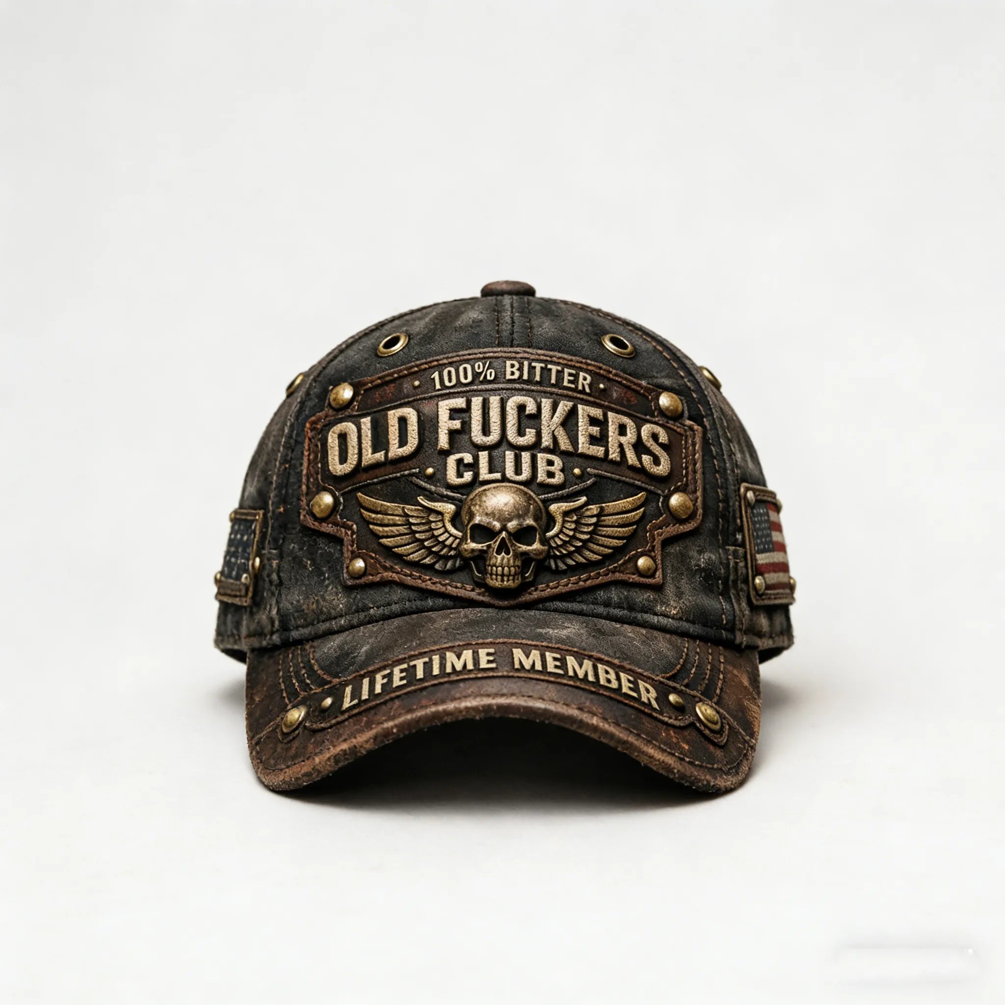 🔥Last Day 50% OFF - Old F**kers Club Vintage Baseball Cap