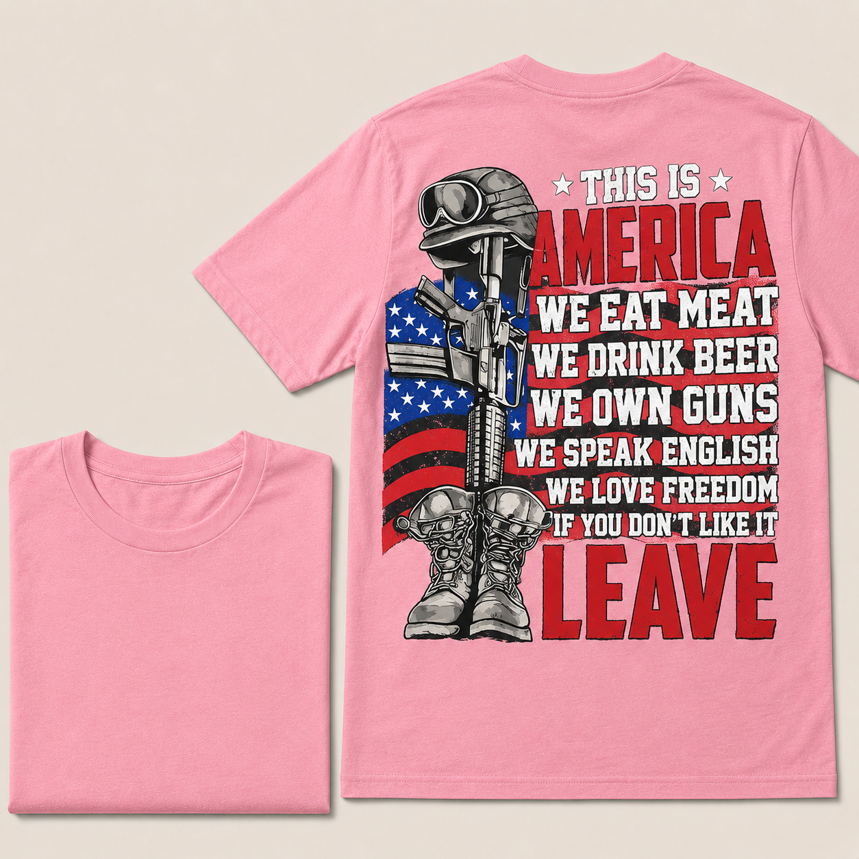 My Give A Damn Is Broken Beach Retro T-Shirt