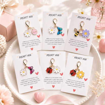 ✨20 Sets Hug Favors(🦋Butterfly, Ladybird, Flower, Bee)