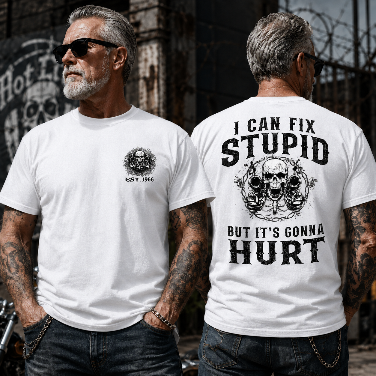 I Can Fix Stupid But It's Gonna Hurt GenX/Boomer Custom Unisex T-Shirt